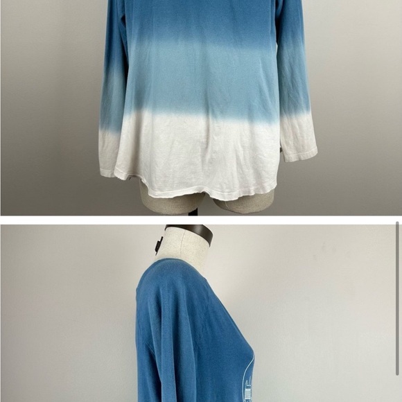 Harry Potter blue & white hogwarts is my home long sleeved top size medium - Picture 3 of 5